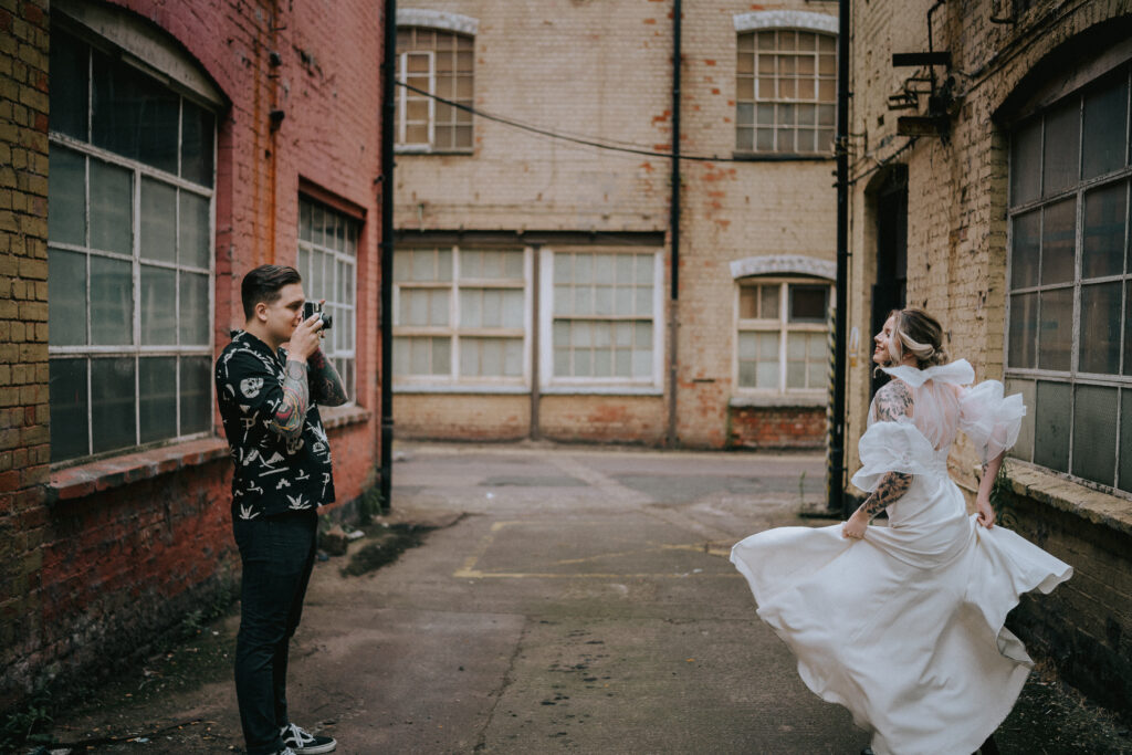 alternative wedding photographer in London
